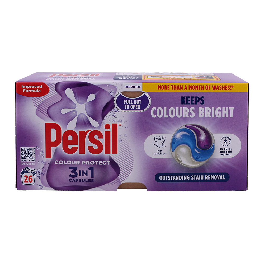 Persil Color Protect 3in1 Detergent Capsules 26 Washes