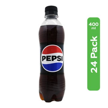 Pepsi Zero Sugar Drink Bottle 24x400ml 
