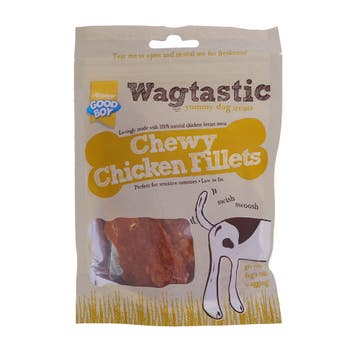 Wagtastic Chewy Chicken Fillets 70g