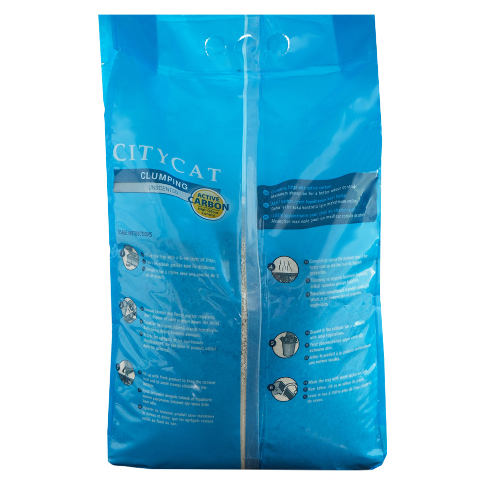 City Cat Active Carbon 10L back image