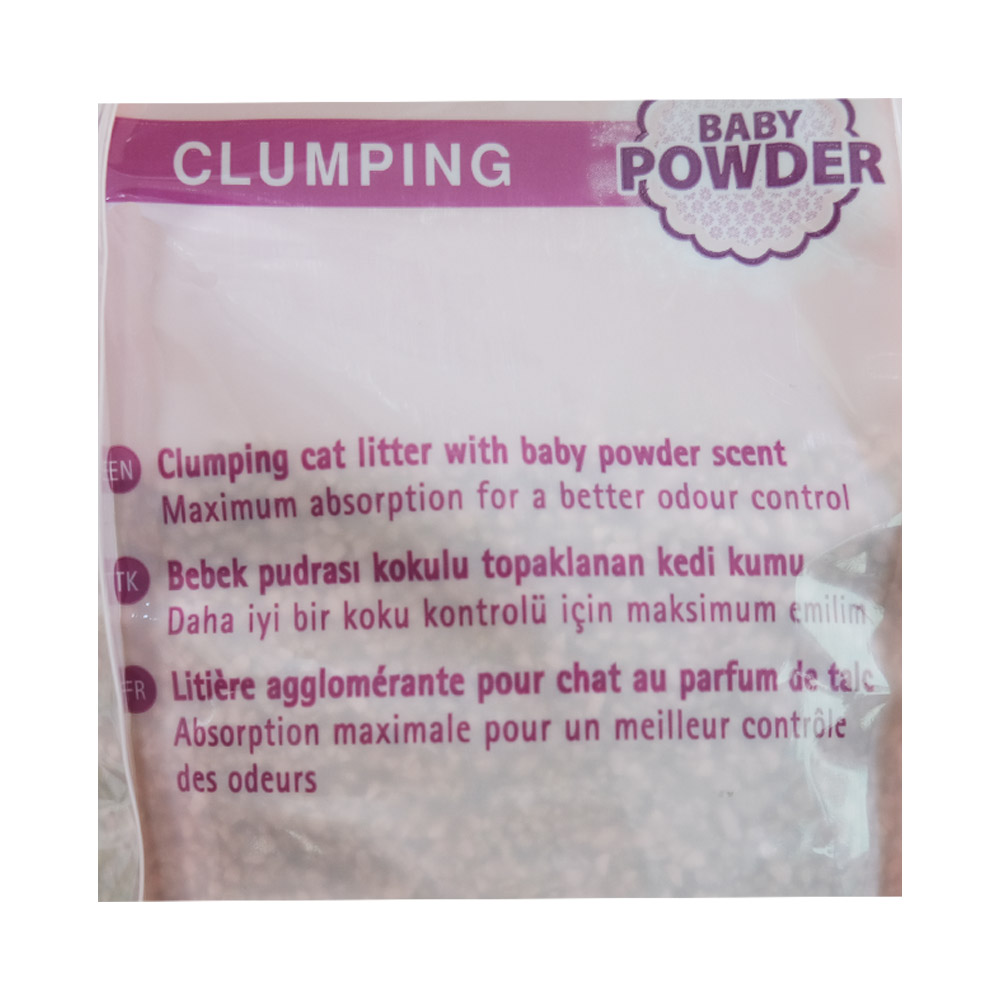 Sanicat City Cat Baby Powder 10L right side image