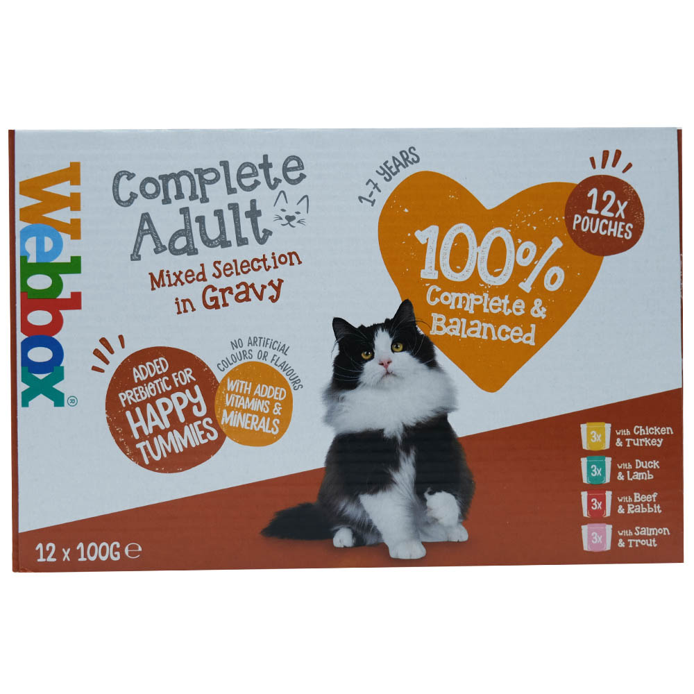 Webbox Adult Multi Gravy Select 12x100g