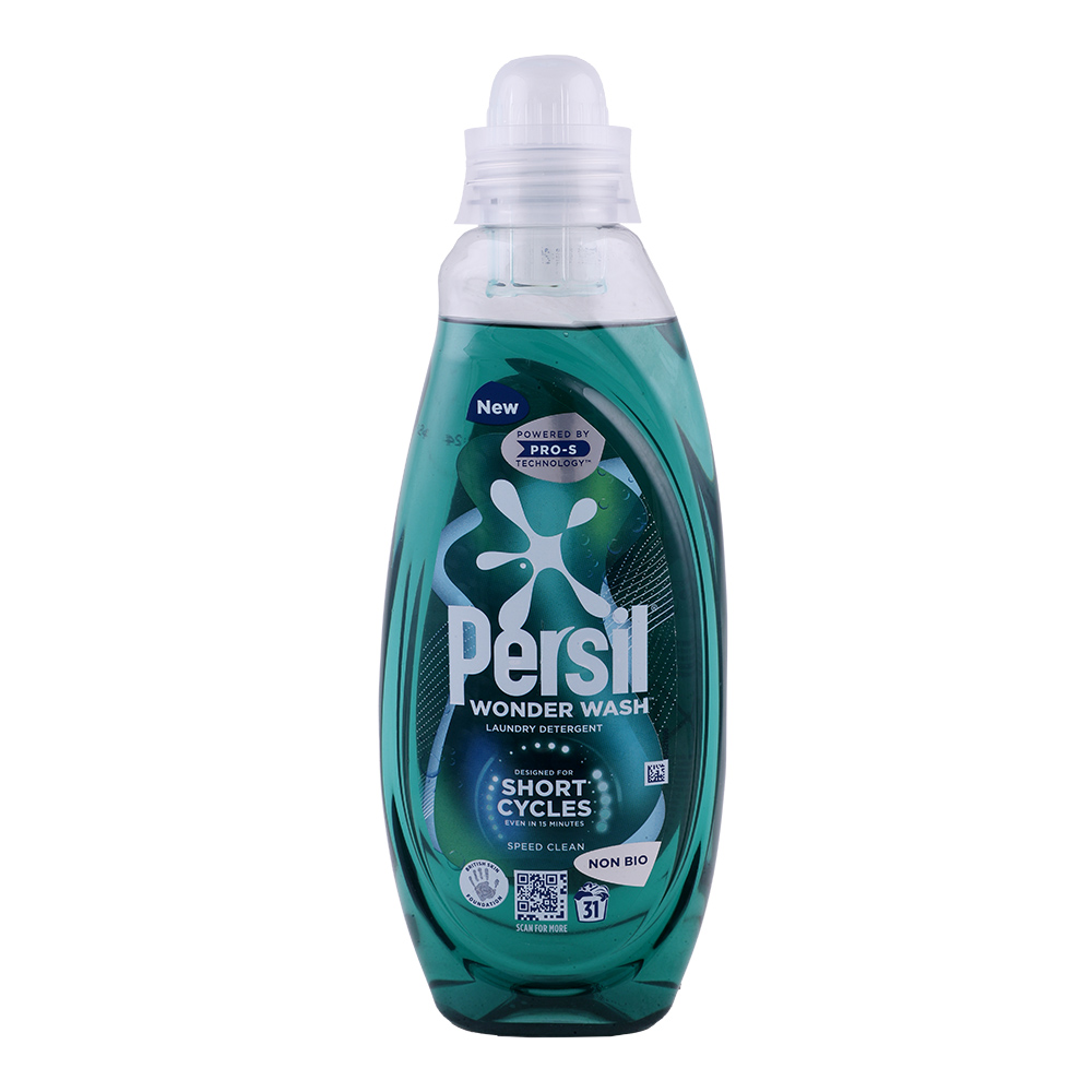 Persil Wonder Wash Non Bio Detergent 31 Washes 837ml