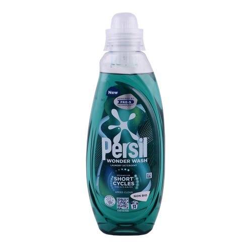 Persil Wonder Wash Non Bio Detergent 31 Washes 837ml 
