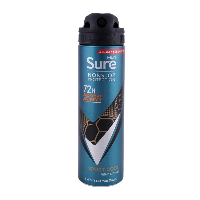 Sure Men Nonstop Protection Sport Cool Anti-Perspirant 150ml
