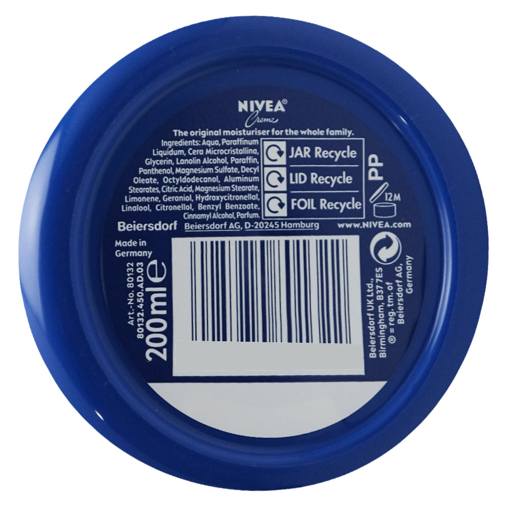 Nivea Creme 200ml - Bahrain Alosraonline store