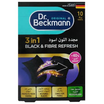 Dr. Beckmann 3-in-1 Black & Fibre Refresh 10's