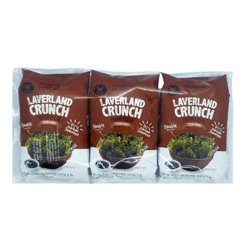 Laverland Crunch Teriyaki Seaweed 40.5g 