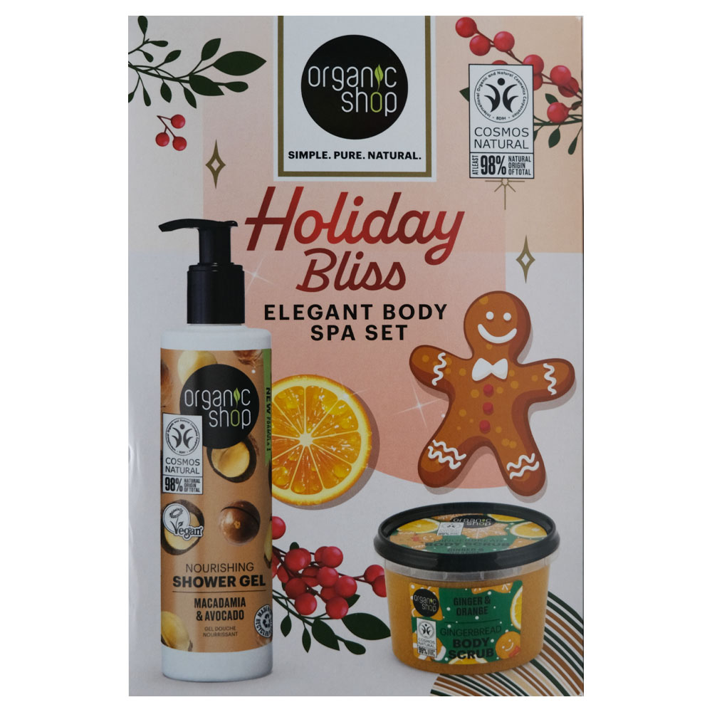 Organic Shop Holiday Bliss Elegant Body Spa Set 280ml 