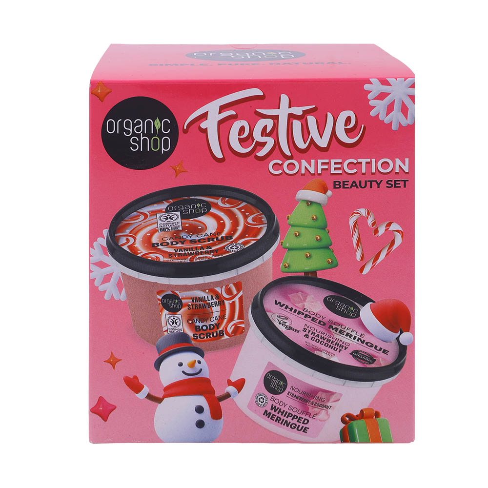 Organic Shop Festive Confection Beauty Set 500ml