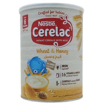 Nestle Cerelac Wheat & Honey Baby Cereal 1Kg 