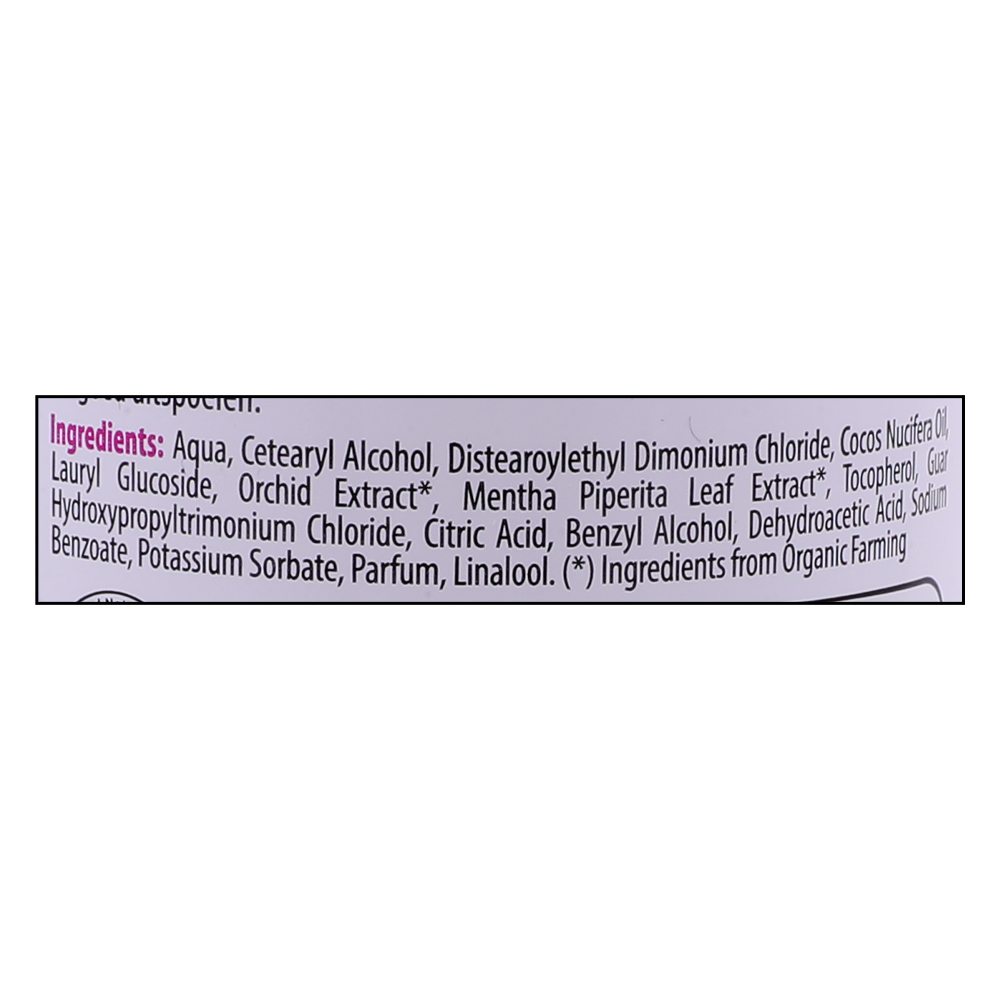 Organic Shop Luminous Glow Orchid & Mint Conditioner 280ml right side image