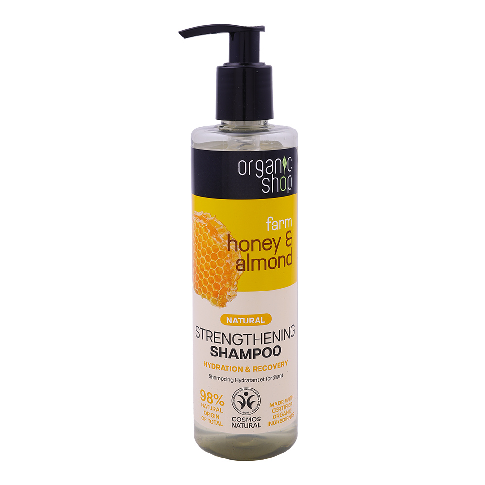 Organic Shop Honey & Almond Strengthening Shampoo 280ml