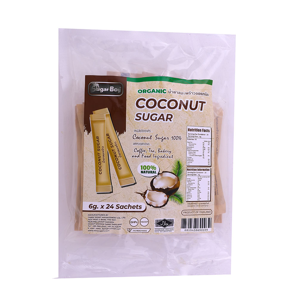 Sugar Boy Organic Coconut Sugar Sachets 24x6g 