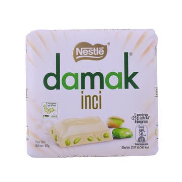 Nestle Damak Pista White Chocolate Square 60g 