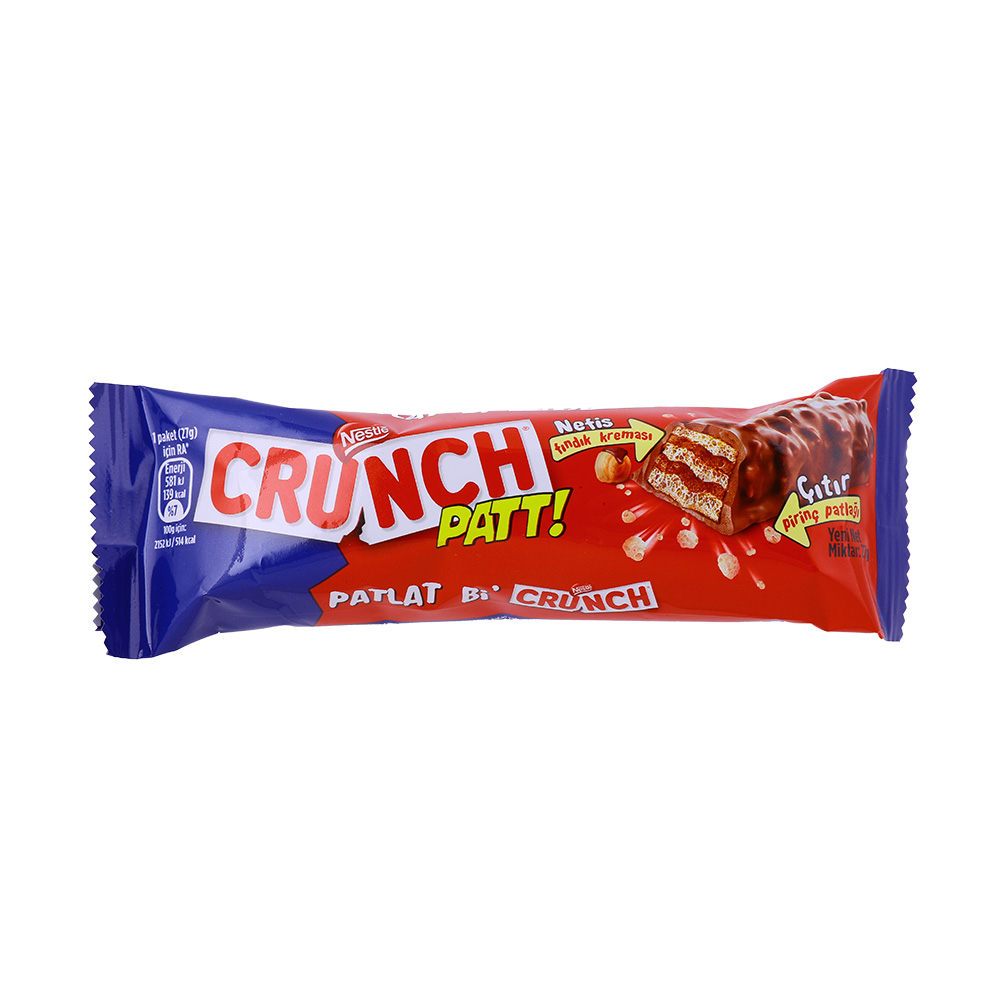 Nestle Crunch Patt Chocolate Coated Wafer 27g