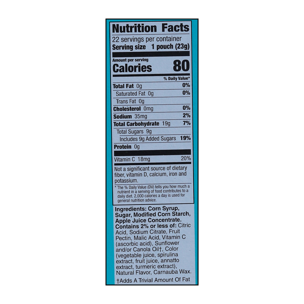 Betty Crocker Fruit Snacks Scooby-Doo Pack 498g right side image