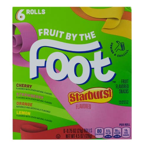 Betty Crocker Fruit By The Foot Starburst 128g 