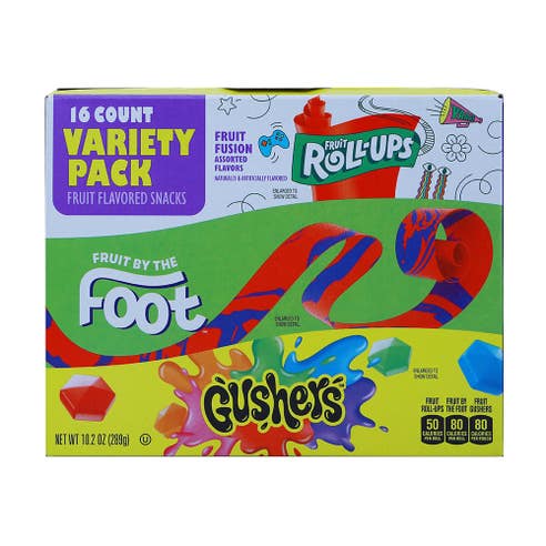 Betty Crocker Fruit Flavored Snacks Variety Pack 289g 