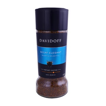 Davidoff Decaf Elegant Instant Coffee Jar 100g 
