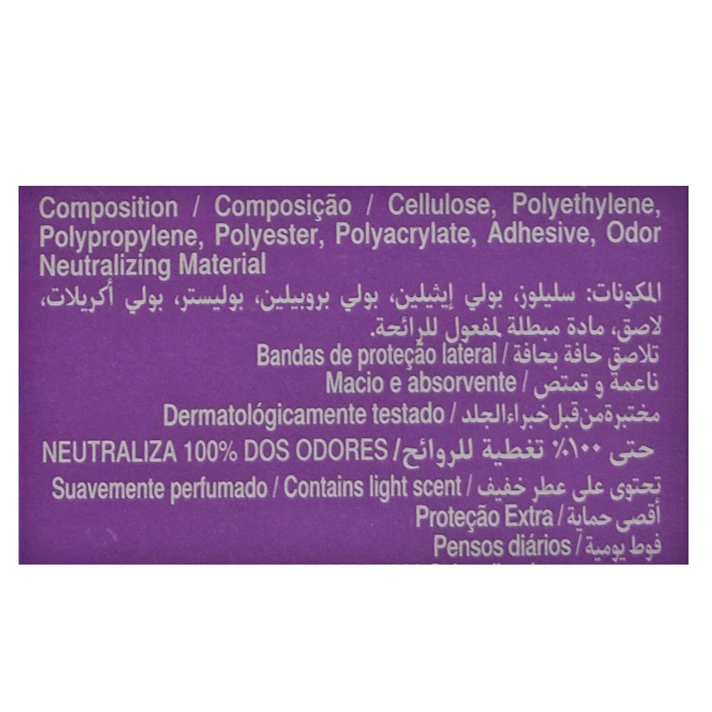 Always Large Pads Daily Liners 16s [Special Offer] back image