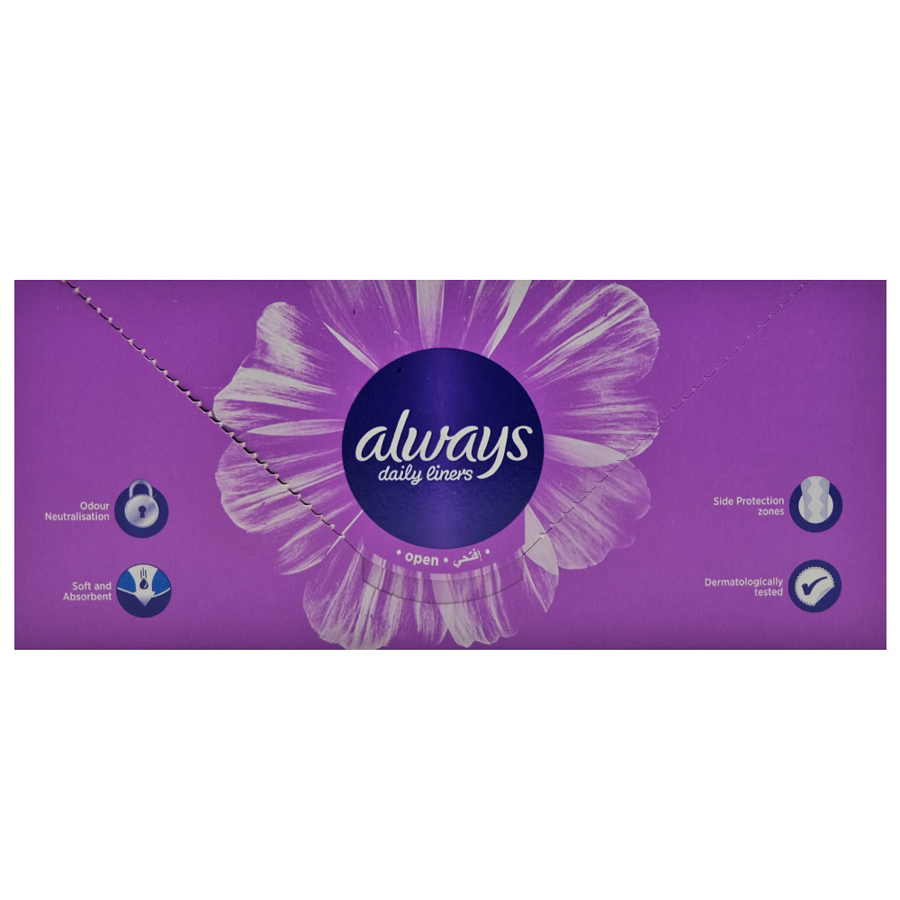 Always Large Pads Daily Liners 16s [Special Offer] right side image