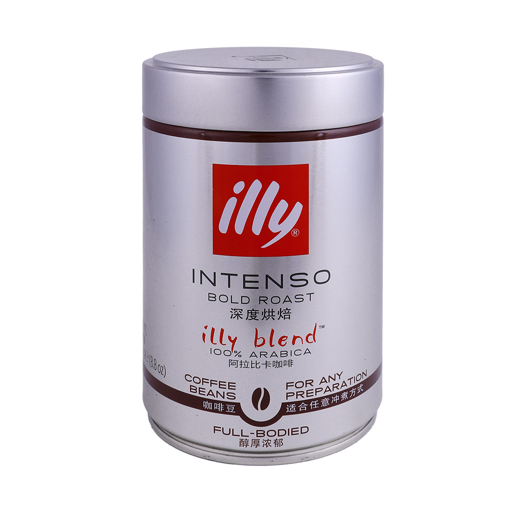 Illy Intenso Bold Roast Coffee Beans 250g 