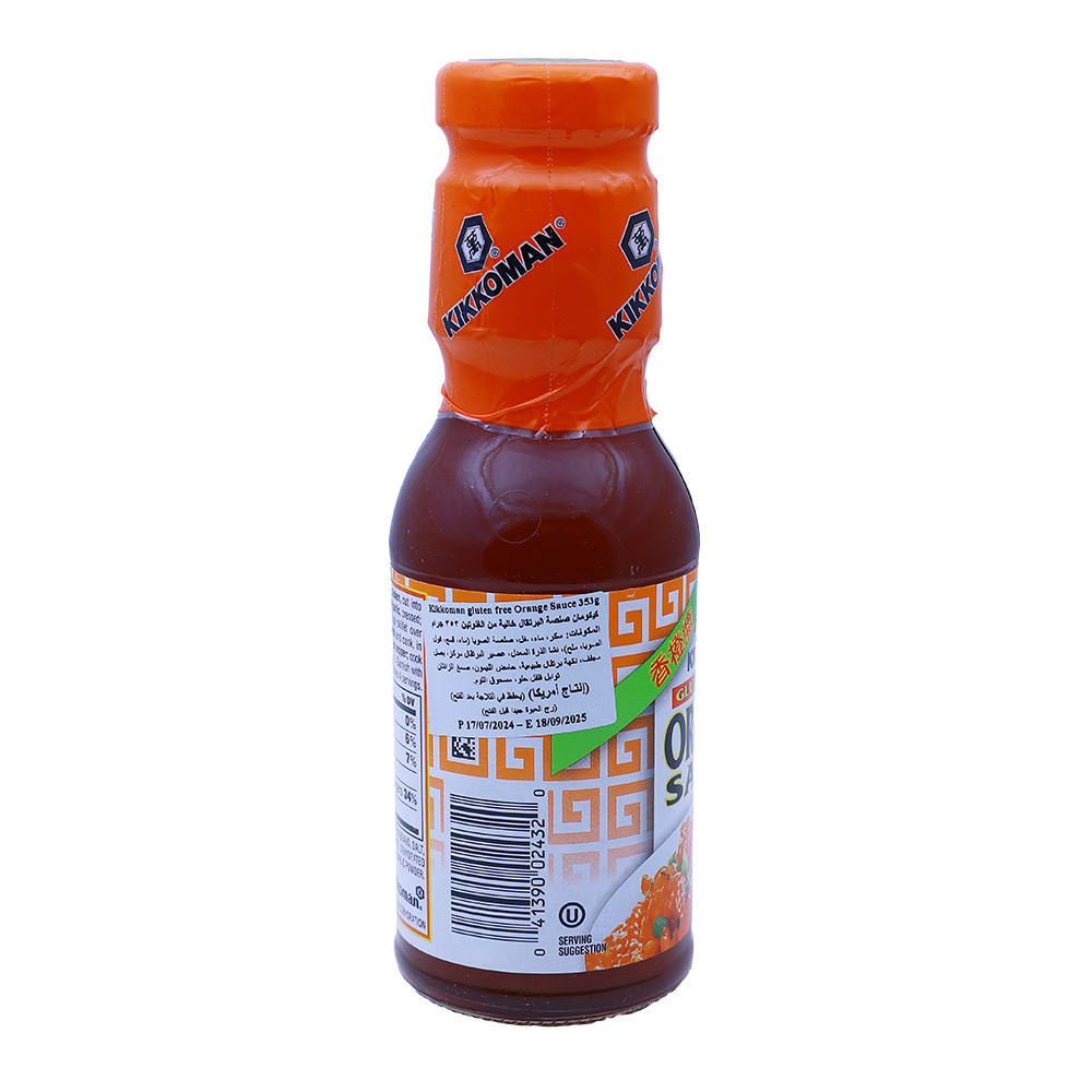 Kikkoman Orange Sauce 353g back image