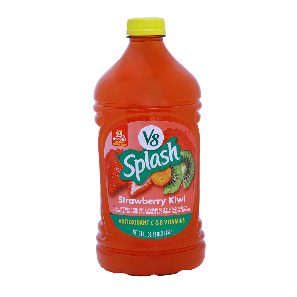 V8 Splash Strawberry Kiwi Juice 1.89L