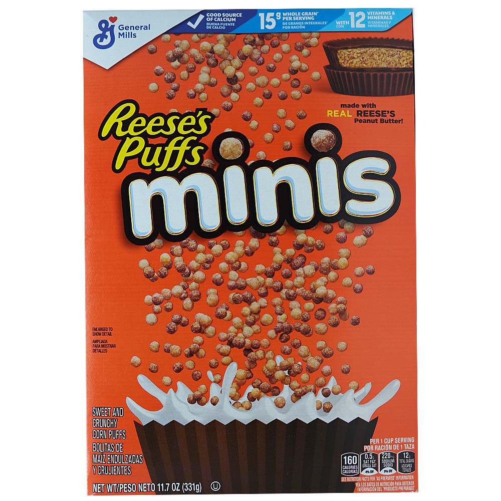General Mills Minis Reeses Puffs 331g