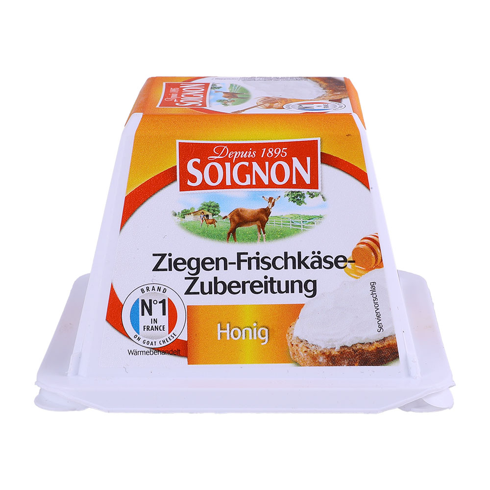 Soignon Honey Spreadable Goat Cheese Pyramid 150g