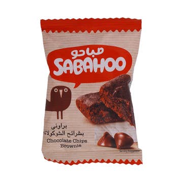 Sabahoo Chocolate Chips Brownie 50g 