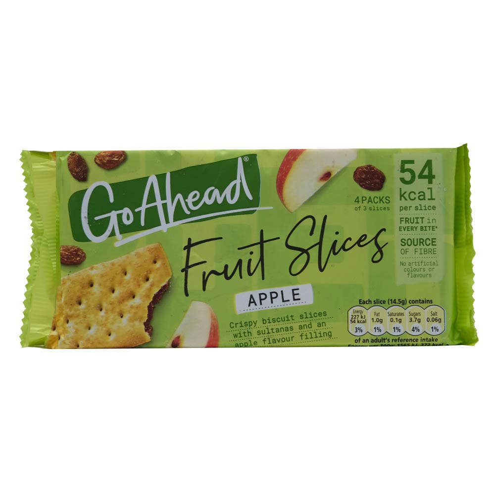 Alosraonline | McVitie s Go Ahead Apple Crispy Slices Biscuits 4pk 172g