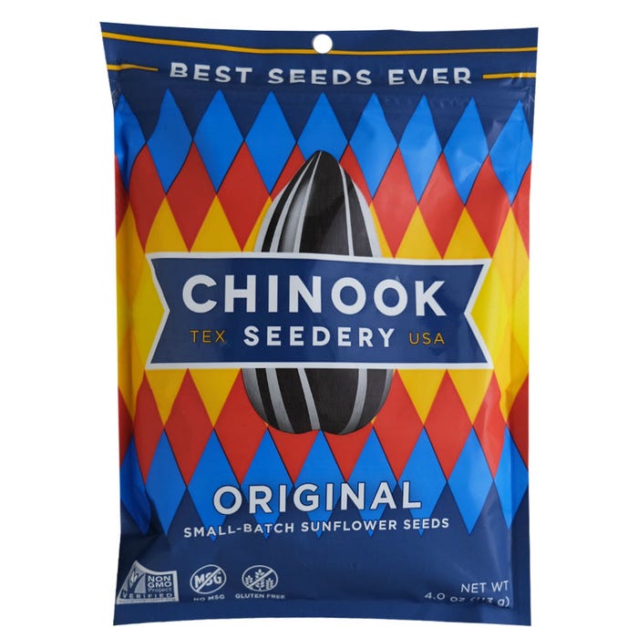 Chinook Seedery Original Sunflower Seeds 113g