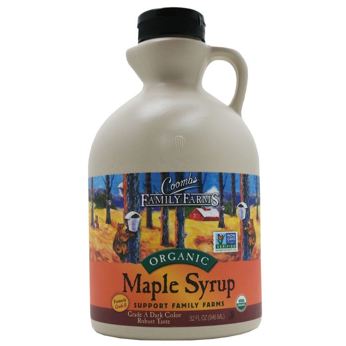 Coombs Organic Dark Maple Syrup Jug 946ml