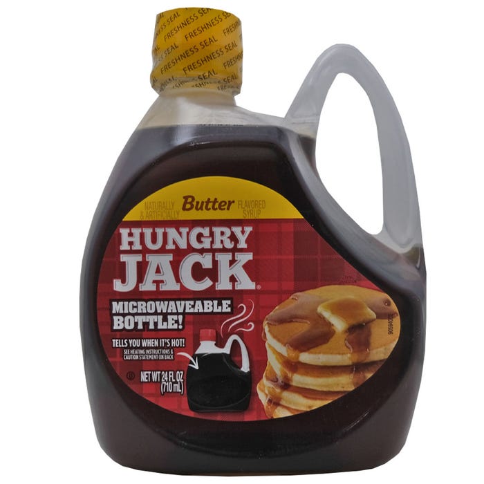 Hungry Jack Butter Syrup 710ml