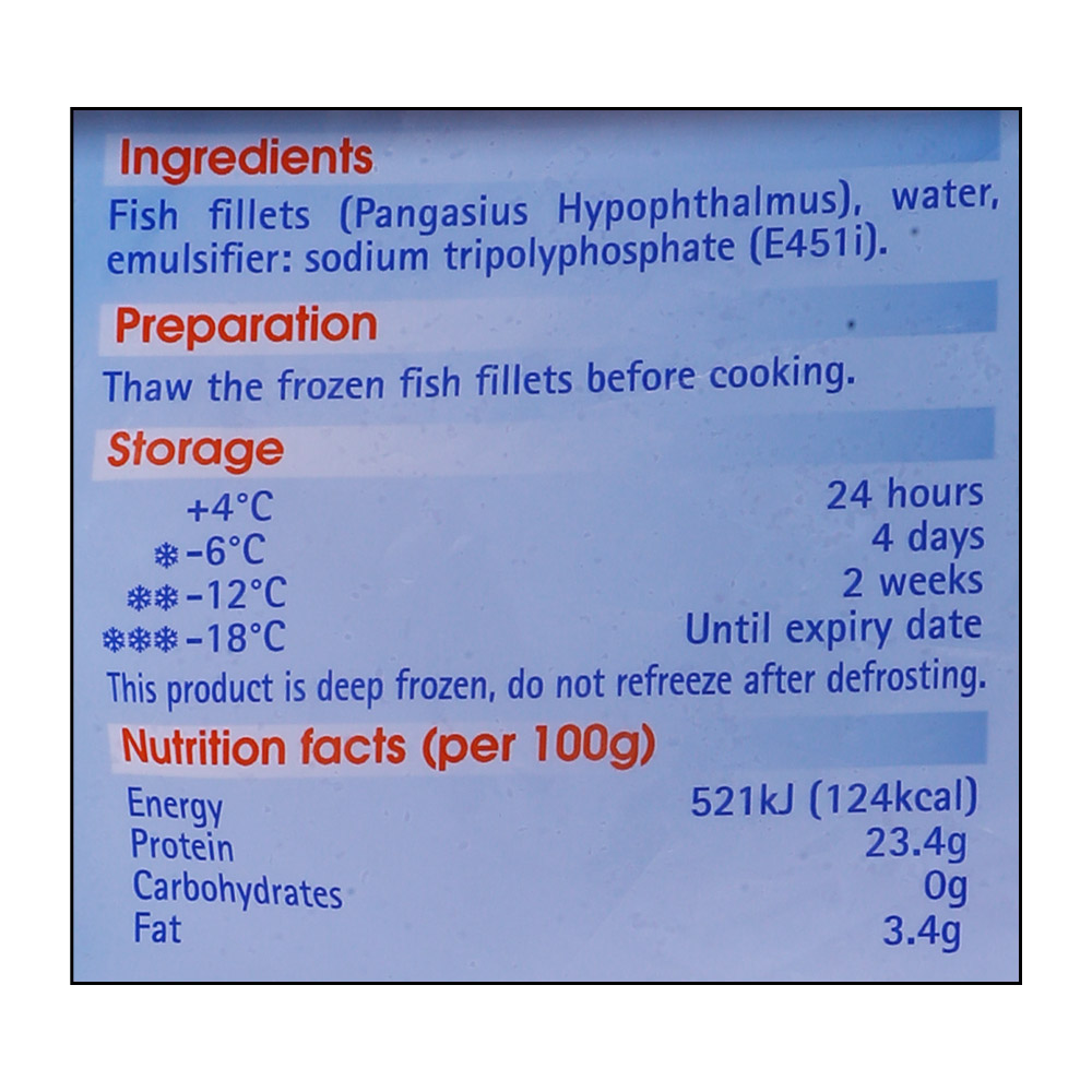Zahrat El Baher Fish Fillet 1Kg right side image