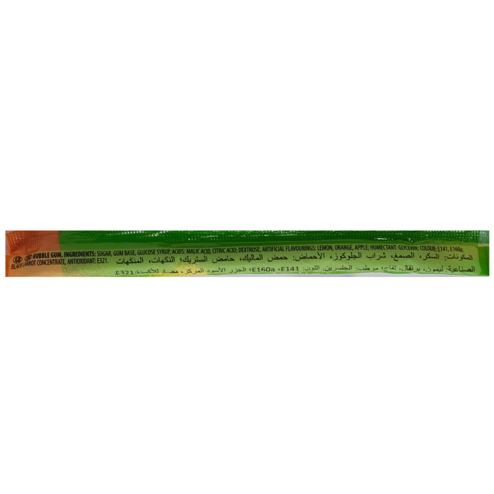 Zed Screamers Gum Rope Candy 17g back image