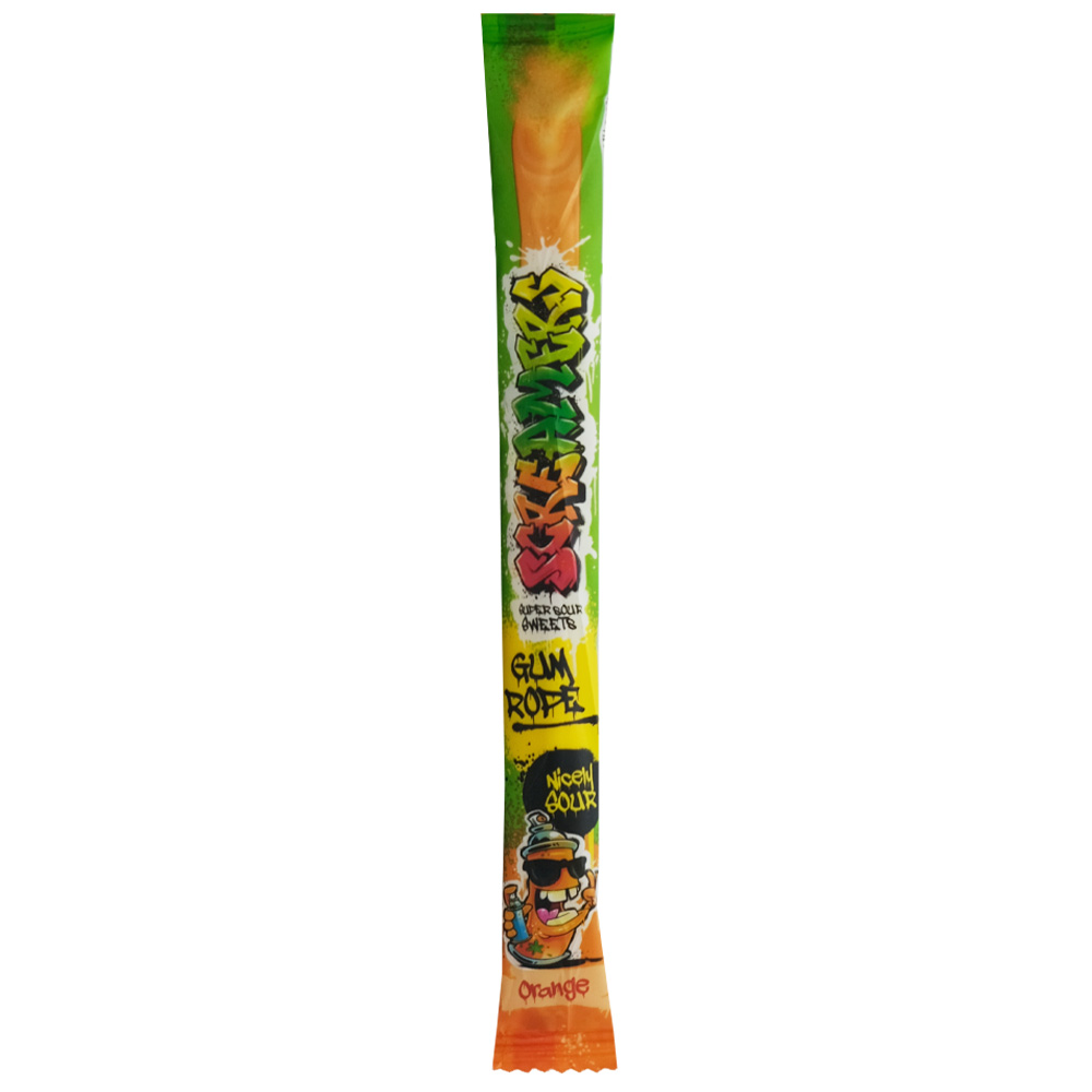 Zed Screamers Gum Rope Candy 17g