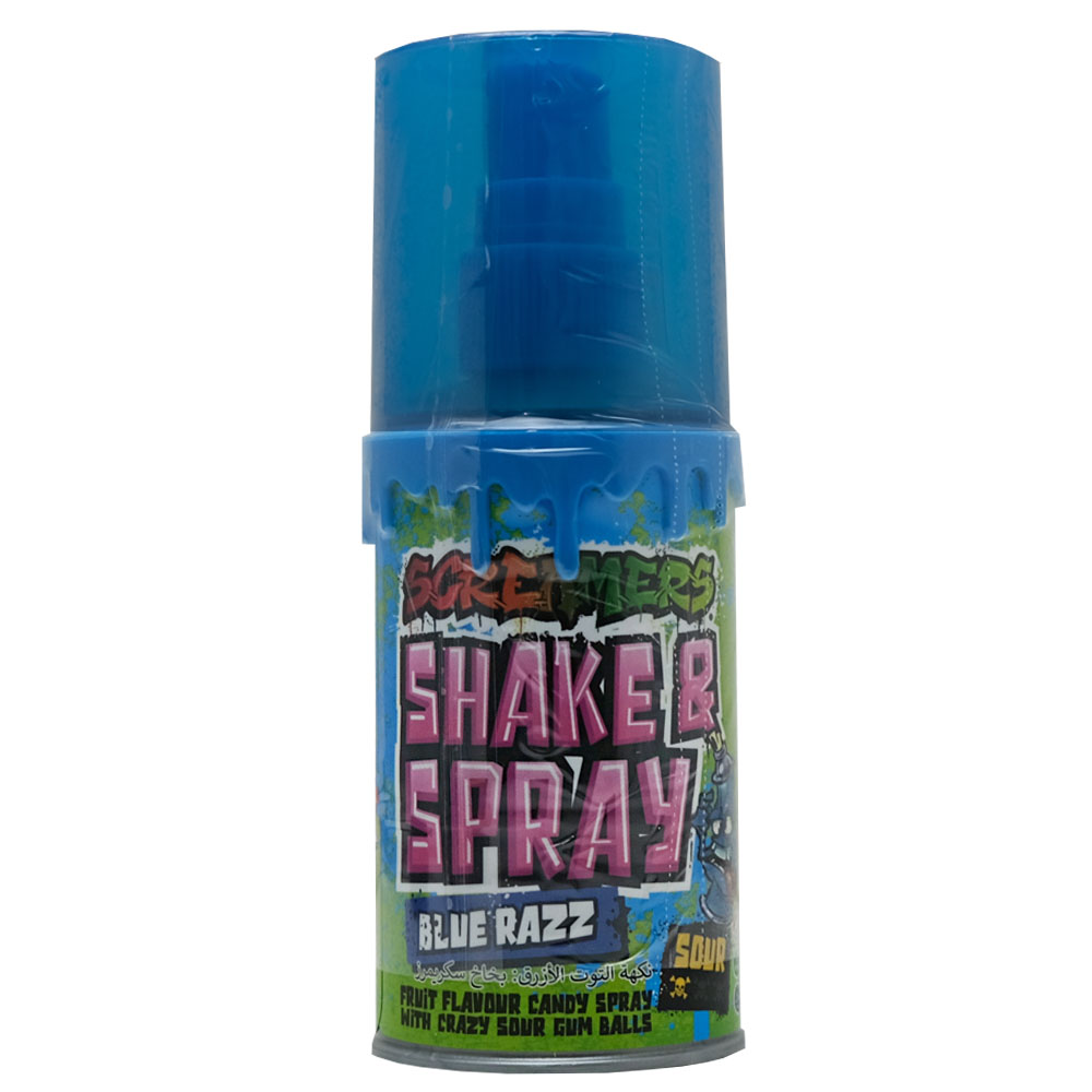 Zed Screamers Shake & Spray Blue Razz Candy 60ml