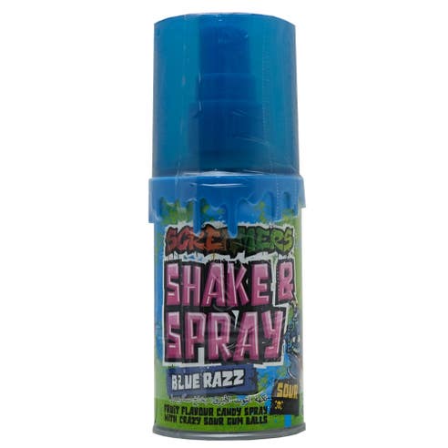Zed Screamers Shake & Spray Blue Razz Candy 60ml 
