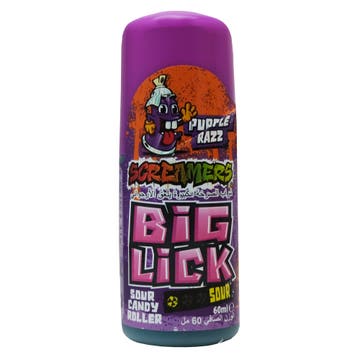 Zed Screamers Big Lick Purple Razz Candy 60ml 