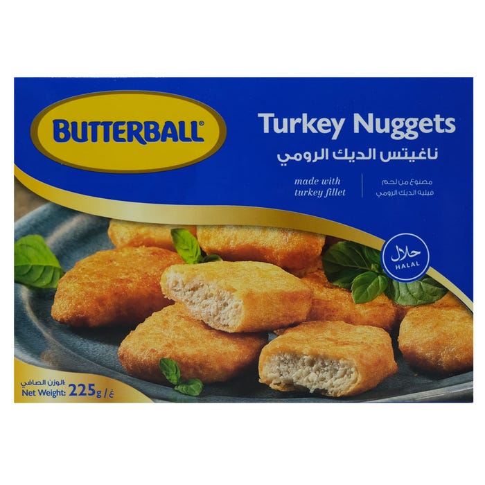 Butterball Turkey Nuggets 225g