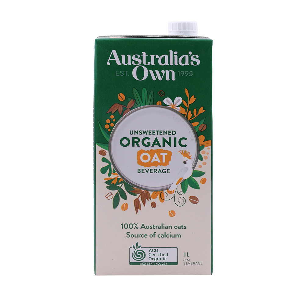 Australia's Own Organic Oat Unsweetened Beverage 1L