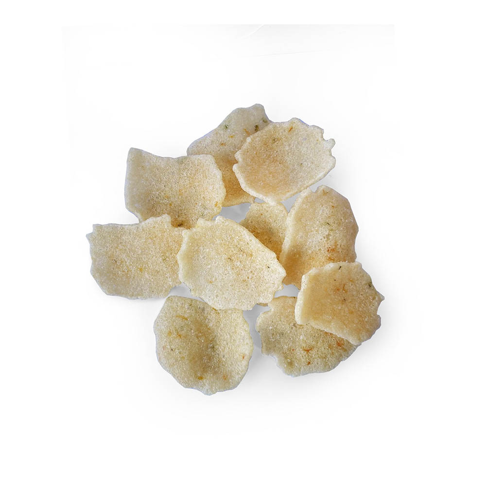 DJ&A Sea Salt & Vinegar Cassava Chips 100g left side image