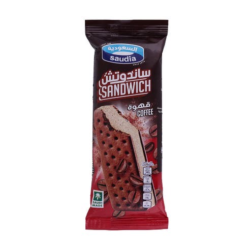Saudia Coffee Sandwich Ice Cream 100ml 