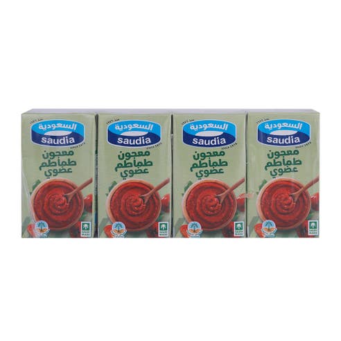 Saudia Organic Tomato Paste 135g 