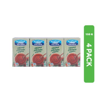 Saudia Tomato Paste 4x135g