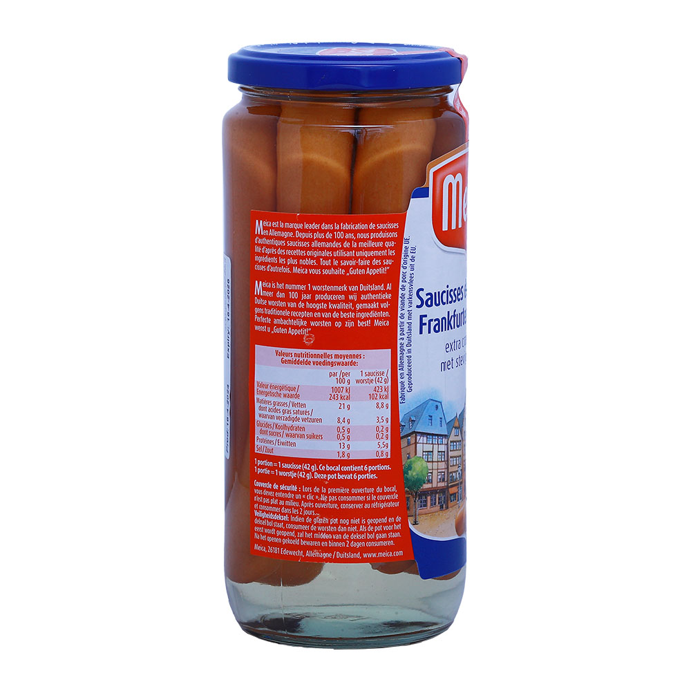 Meica Frankfurter 6 Pcs 540g [Contains Pork] - Bahrain Alosraonline supermarket
