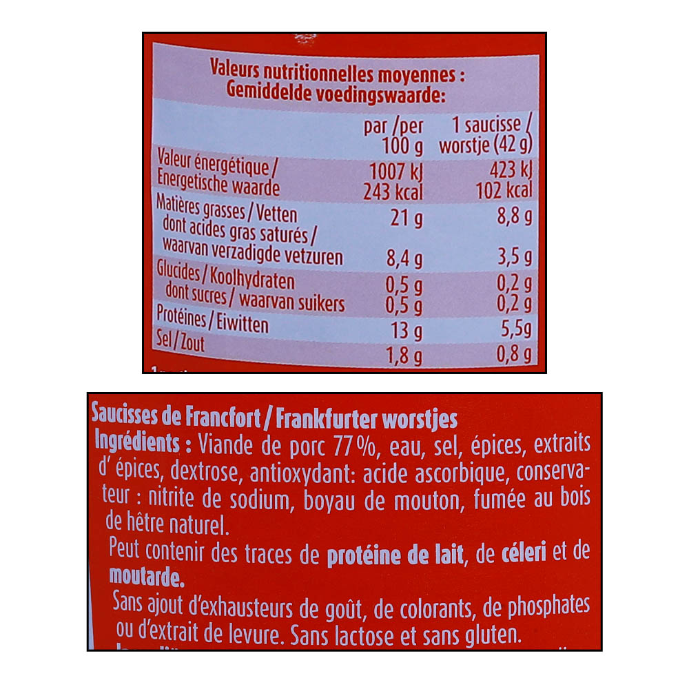 Meica Frankfurter [Contains Pork] - Alosra supermarket near me